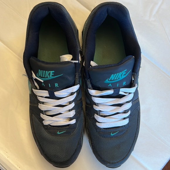 Nike AirMax Mens Blue Sneakers Size 11 1/2 - Picture 16 of 16